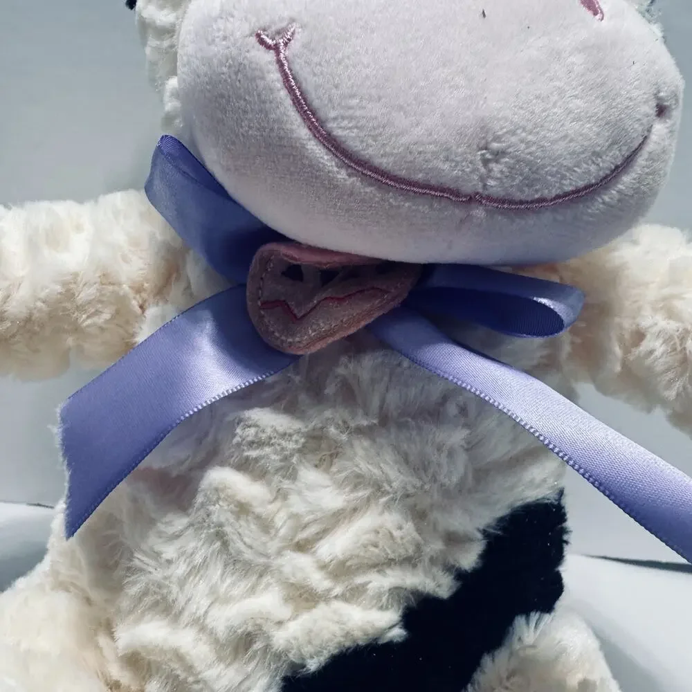 KELLY TOYS 2021‎ Bee Happy Cow Plush Easter Basket friend stuffed animal